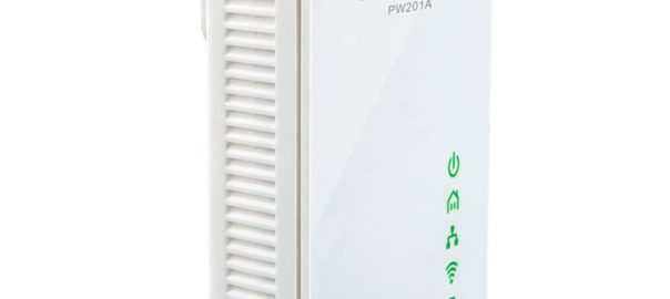 Hipercentro Electronico extensor de rango WiFi por linea eléctrica inalámbrico TENDA TE-PW201A