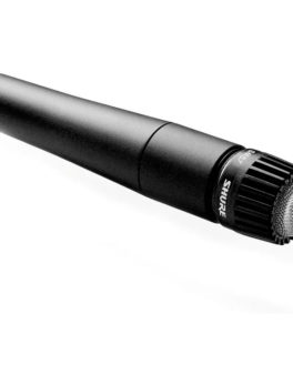Hipercentro Electrónico microfono alambrico cardioide para intrumentos amplificacion de sonido profesional calidad de sonido SHURE SM57-LC