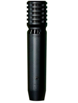 Hipercentro Electronico micrófono alámbrico cardioide para instrumentos alta calidad de sonido fidelidad y nitidez SHURE PGA81XLR
