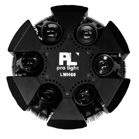 Hipercentro Electronico cabeza móvil robótica con láser RGB PROLIGTH LMH60