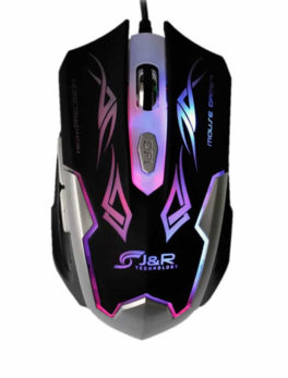 Hipercentro Electronico mouse gamer de colores RGB JYR MGJR-025