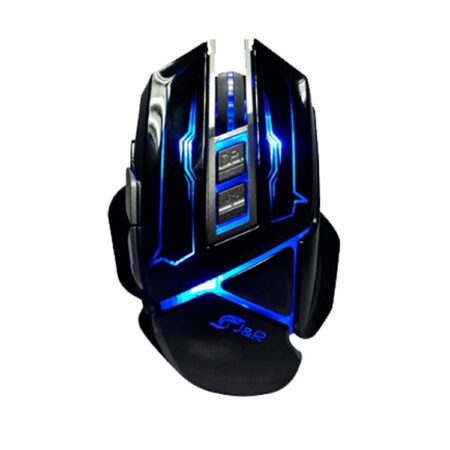 Hipercentro Electronico mouse gamer profesional con leds JYR MGJR 033