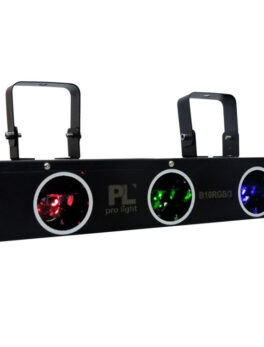Hipercentro Electronico laser de 3 cañones con led RGB de alta potencia PROLIGTH B10RGB