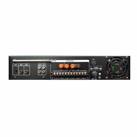 Hipercentro Electronico amplificador de línea para sonido ambiental de 120 WATTS ST2120BC