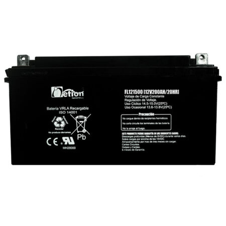 Hipercentro Electronico batería seca libre de mantenimiento NETION 12V 200AH