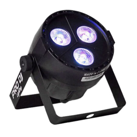 Hipercentro Electrónico luz iluminación PAR LED escenario ultravioleta uv presentación ambientación luz MINI PAR 35UV Pro Dj