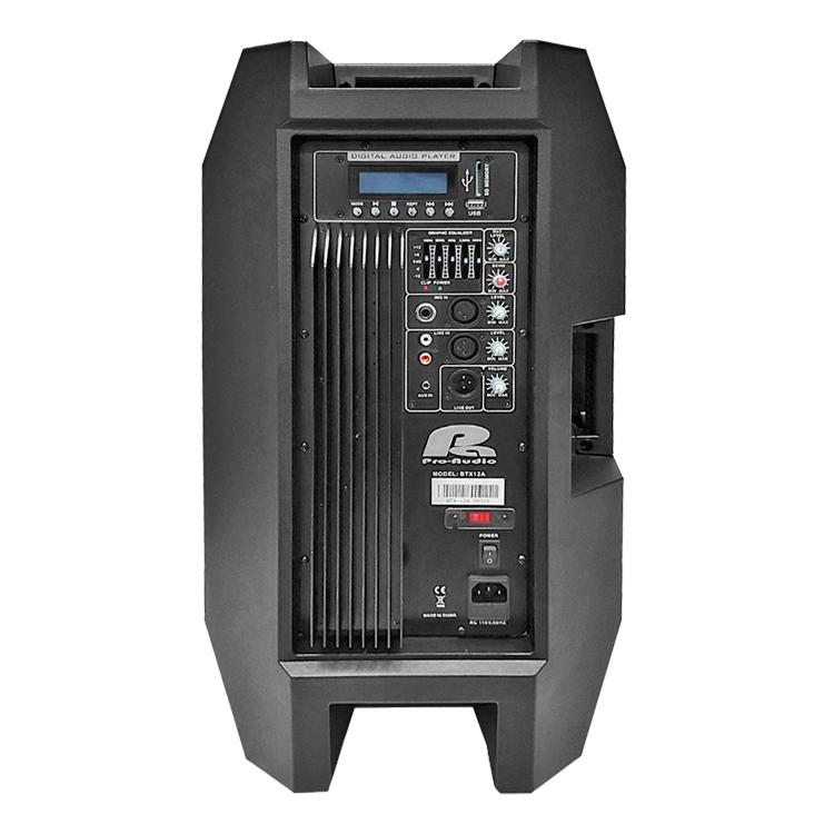 Cabina activa de 12″ Pro Audio BTX12A con Bluetooth – Hipercentro  Electrónico